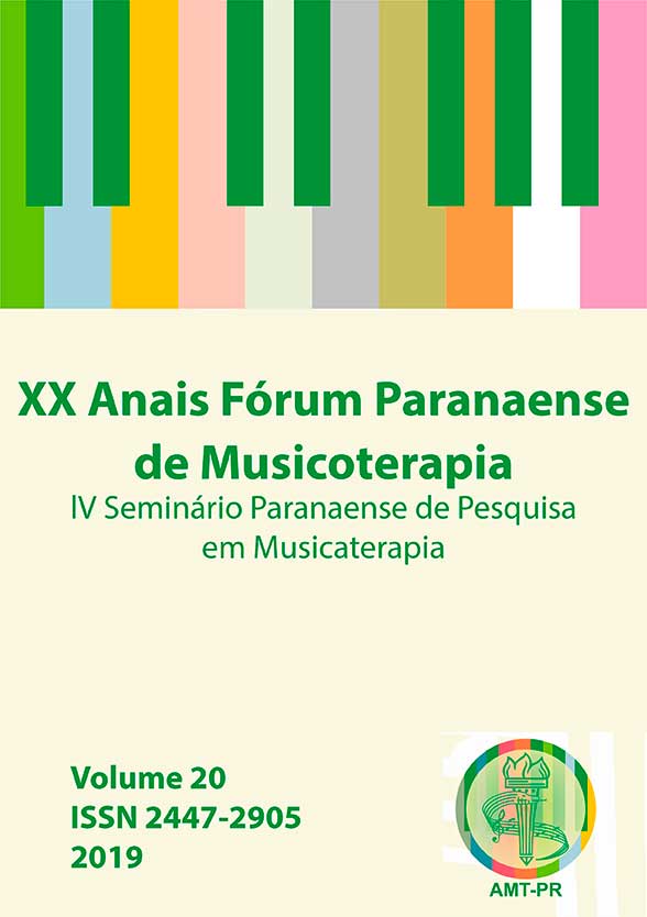 2019 - XX Fórum de Musicoterapia & III Seminário Paranaense de Pesquisa em Musicoterapia