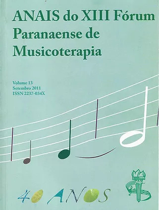 2011 – XIII Anais Fórum Paranaense de Musicoterapia
