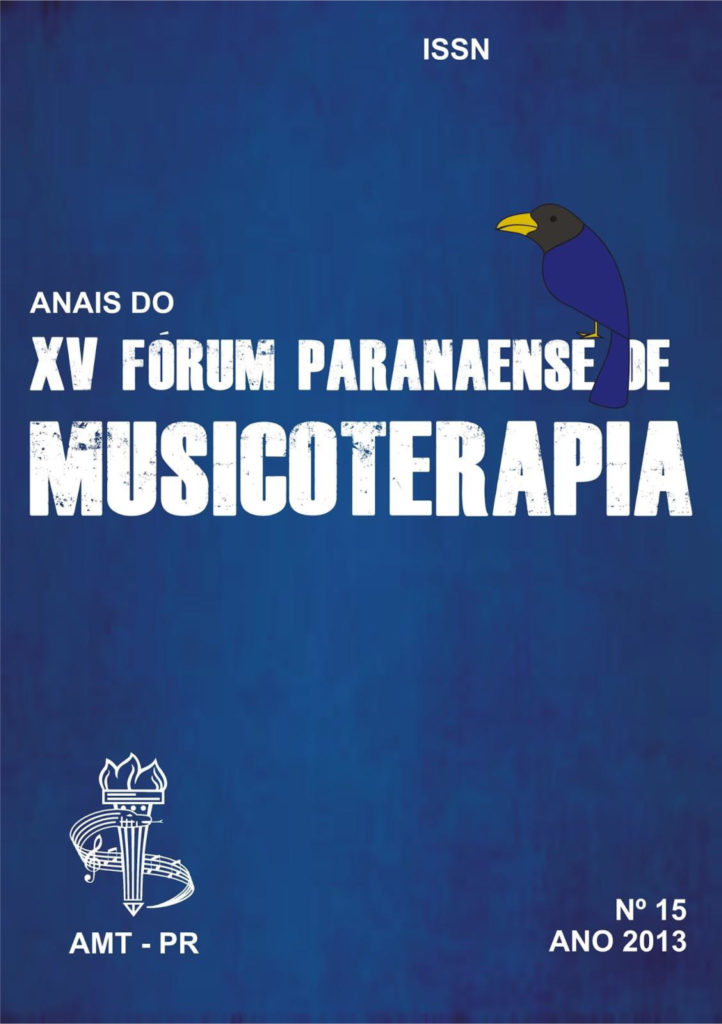2013 - XV Anais Fórum Paranaense de Musicoterapia