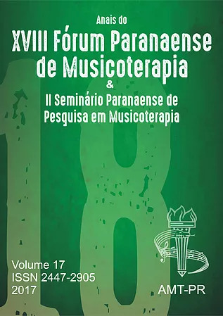2017 – XVIII  Fórum Paranaense de Musicoterapia & II Seminário Paranaense de Pesquisa em Musicoterapia